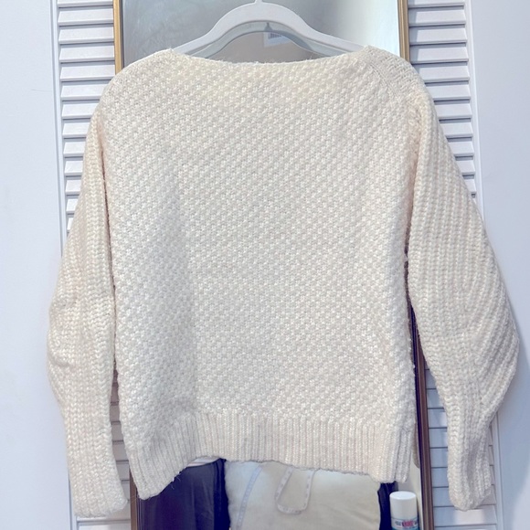 Aritzia Wilfred Chunky Knit Wool Mohair Blend Sweater - Picture 2 of 4